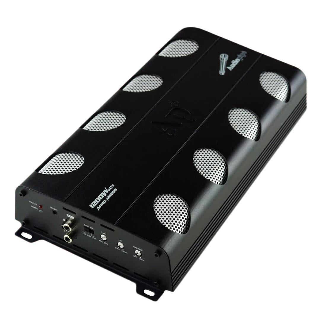 Audiopipe APHD-M1200 1200W 1-CH / Monoblock Class-D Stereo Car Audio Amplifier