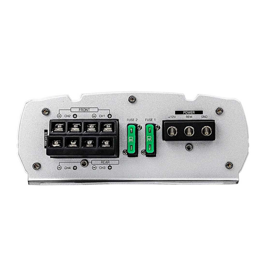 Audiopipe APMRQ-4095 4-Channel 1300W Peak Class-A/B Mini Design Marine Amplifier