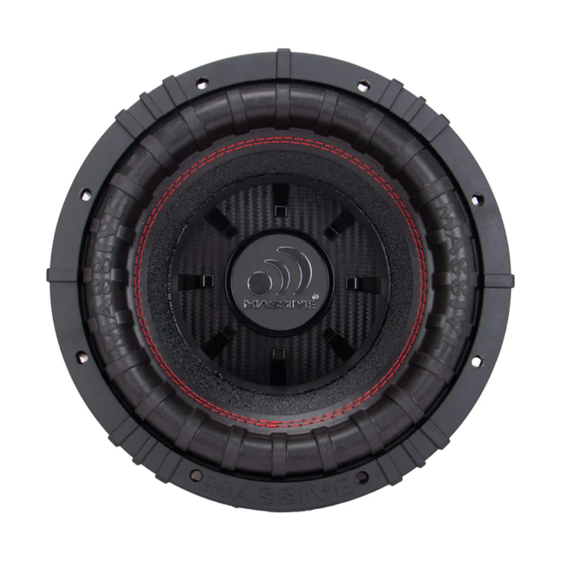 Massive Audio GTR104 10" 1500W Peak Dual 4-Ohm Voice Coil DVC Car Subwoofer