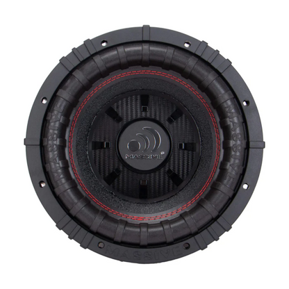 Massive Audio GTR104 10" 1500W Peak Dual 4-Ohm Voice Coil DVC Car Subwoofer