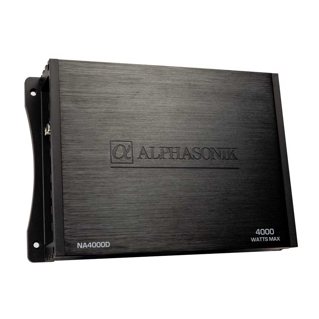 Alphasonik NA4000D  Monoblock 4000W Max Class-D Car Amplifier w/ Remote Bass Knob