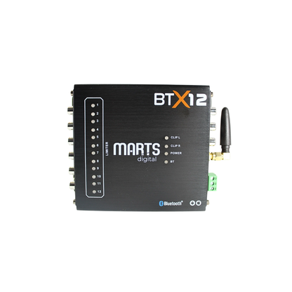 Marts Digital BTX12 12 Output Channel Bluetooth DSP Digital Signal Processor