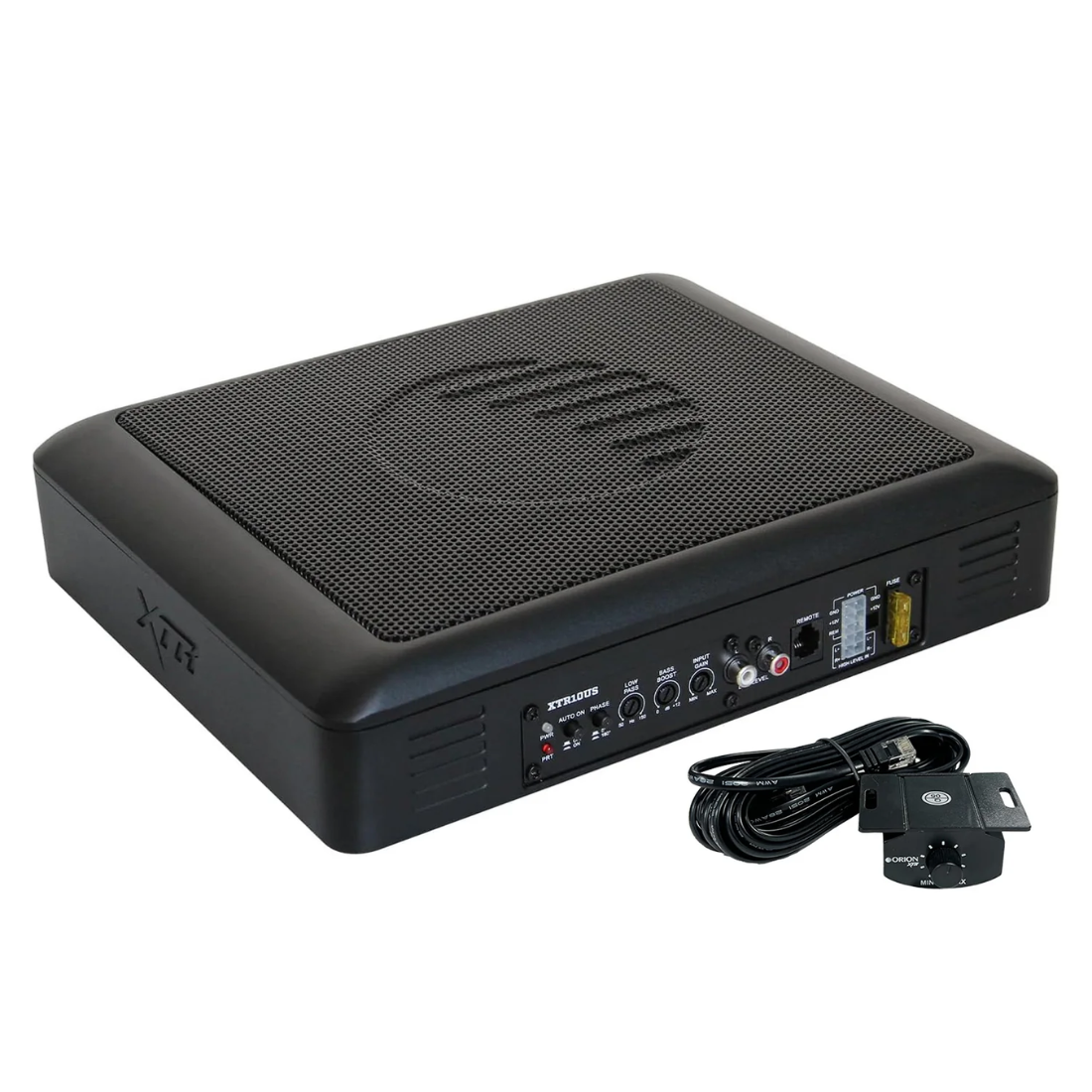 Orion XTR10US 10" 1200W Peak Slim Under Seat Subwoofer w/ Built-in Amplifier