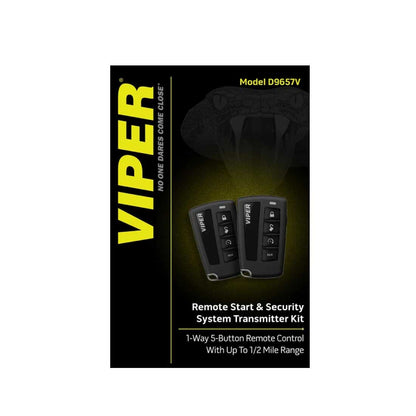 Viper D9657V 1-Way 5-Button Remote Start & Security System Transmitter Kit