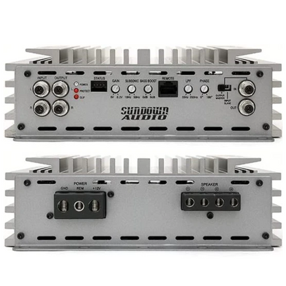 Sundown Audio SALT-1.5 Monoblock 1500W RMS Linkable Digital Class-D Amplifier