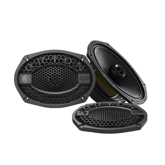 Orion XMT69.4 6" x 9" 1600W Max 4-Ohm Water Resistant Midrange Speakers (Pair)