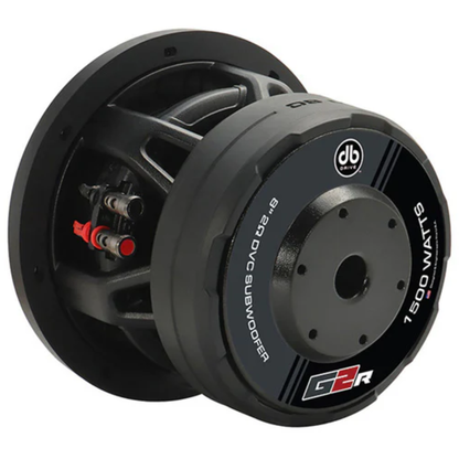 DB Drive WDX8G2R.4 8" 1500 Watts Dual 4-Ohm Voice Coil Car Audio Subwoofer