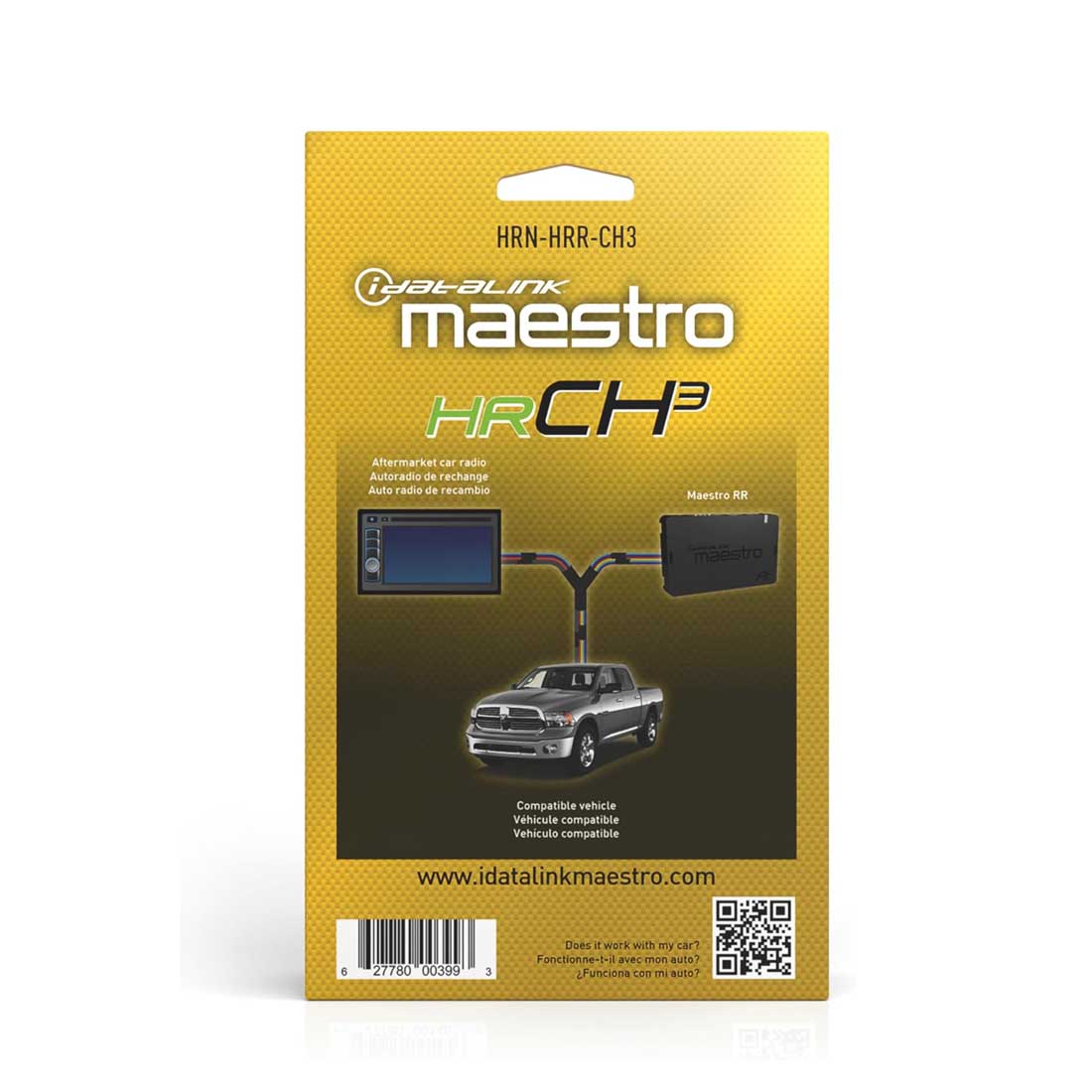 iDatalink HRN-HRR-CH3 2013-Up Chrysler Car Stereo Factory Integration Adapter
