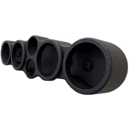 Q Power QBOMB465 TWEET Sprayed Speaker Pod for 4x 6.5" Speakers + 2 Tweeters