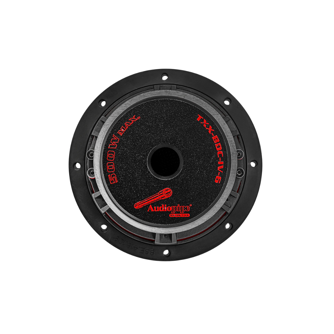 Audiopipe TXX-BDC-IV-6 (D4) 6" Quad-Stack 500W Peak Dual 4-Ohm DVC Car Subwoofer