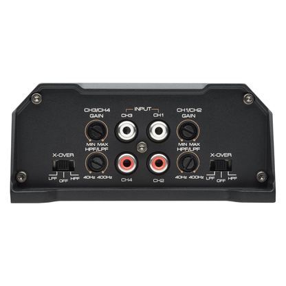 PowerBass PBM-360.4 4-Channel 360 Watts Class-D Full-Range Car Mini Amplifier