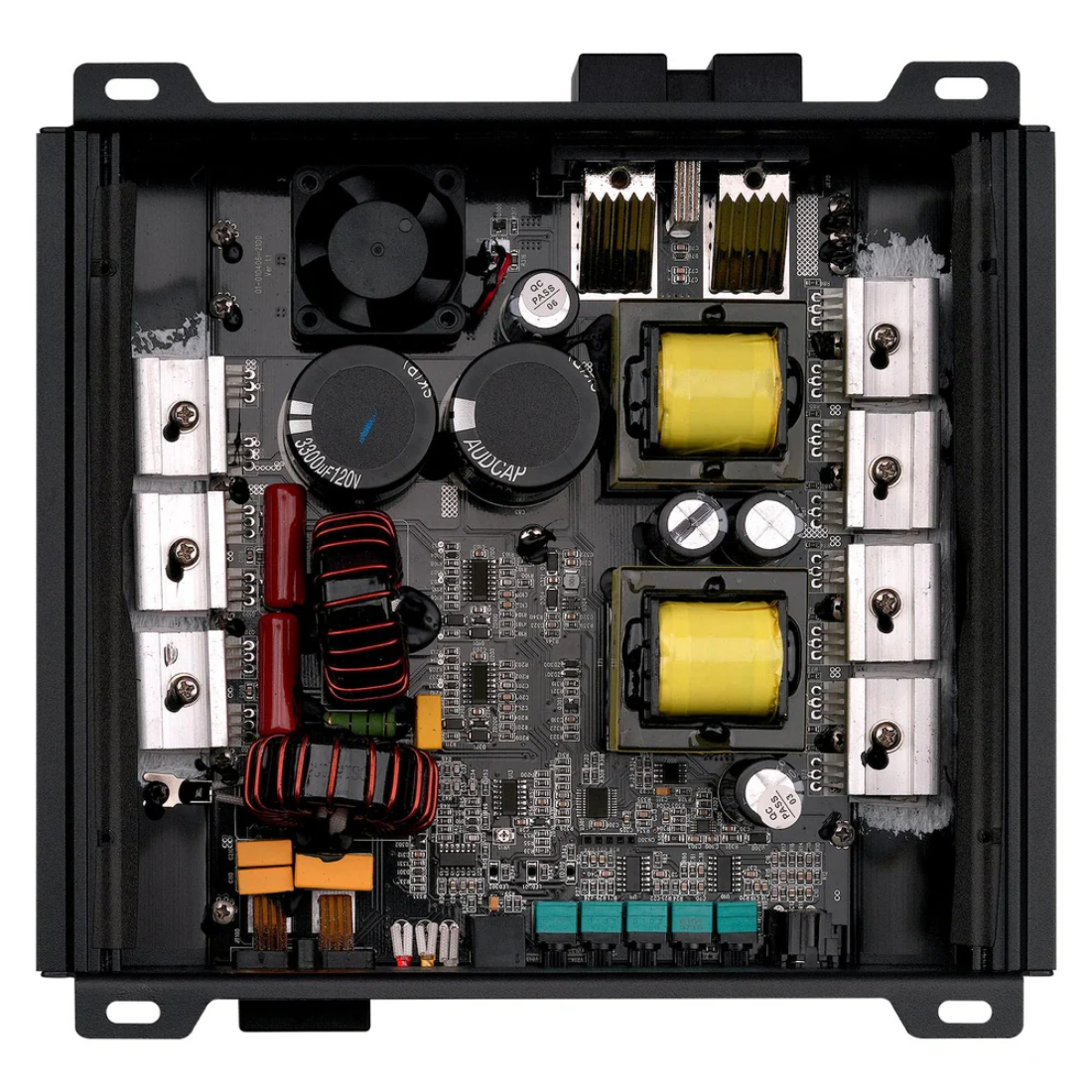 Audiopipe APHF-3000D-H2 Monoblock 3000W 2-Ohm Full Range Class-D Car Amplifier
