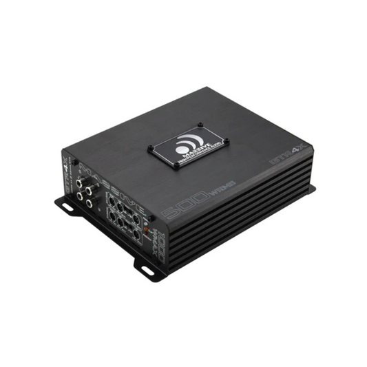 Massive Audio GTR4X 4-Channel 220 Watts RMS x 4 @ 2 Ohm Class-D Car Amplifier