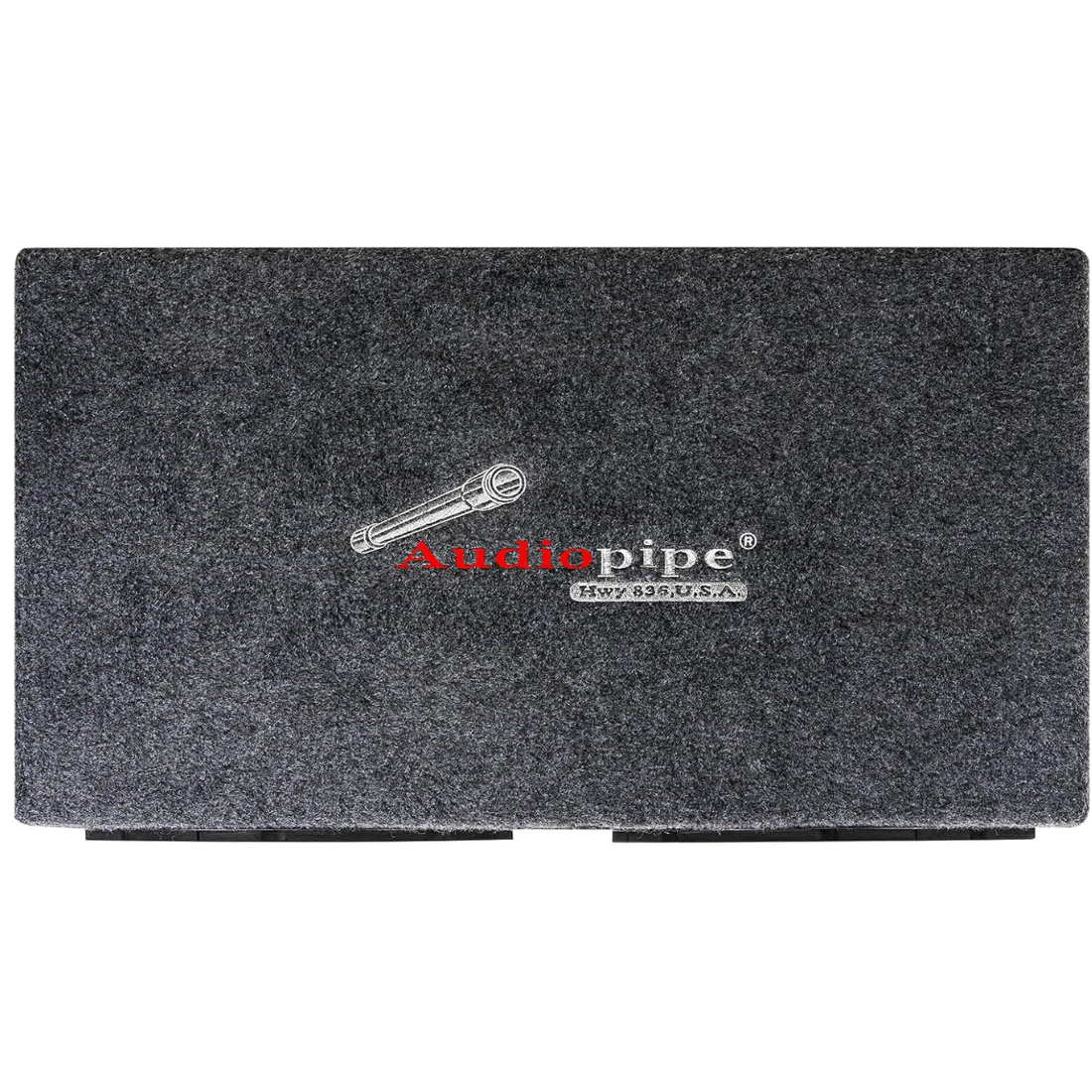 Audiopipe APSB-1250CLV Dual 12" Sub Enclosure w/ Amplifier & Wiring Kit Package