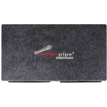 Audiopipe APSB-1250CLV Dual 12" Sub Enclosure w/ Amplifier & Wiring Kit Package