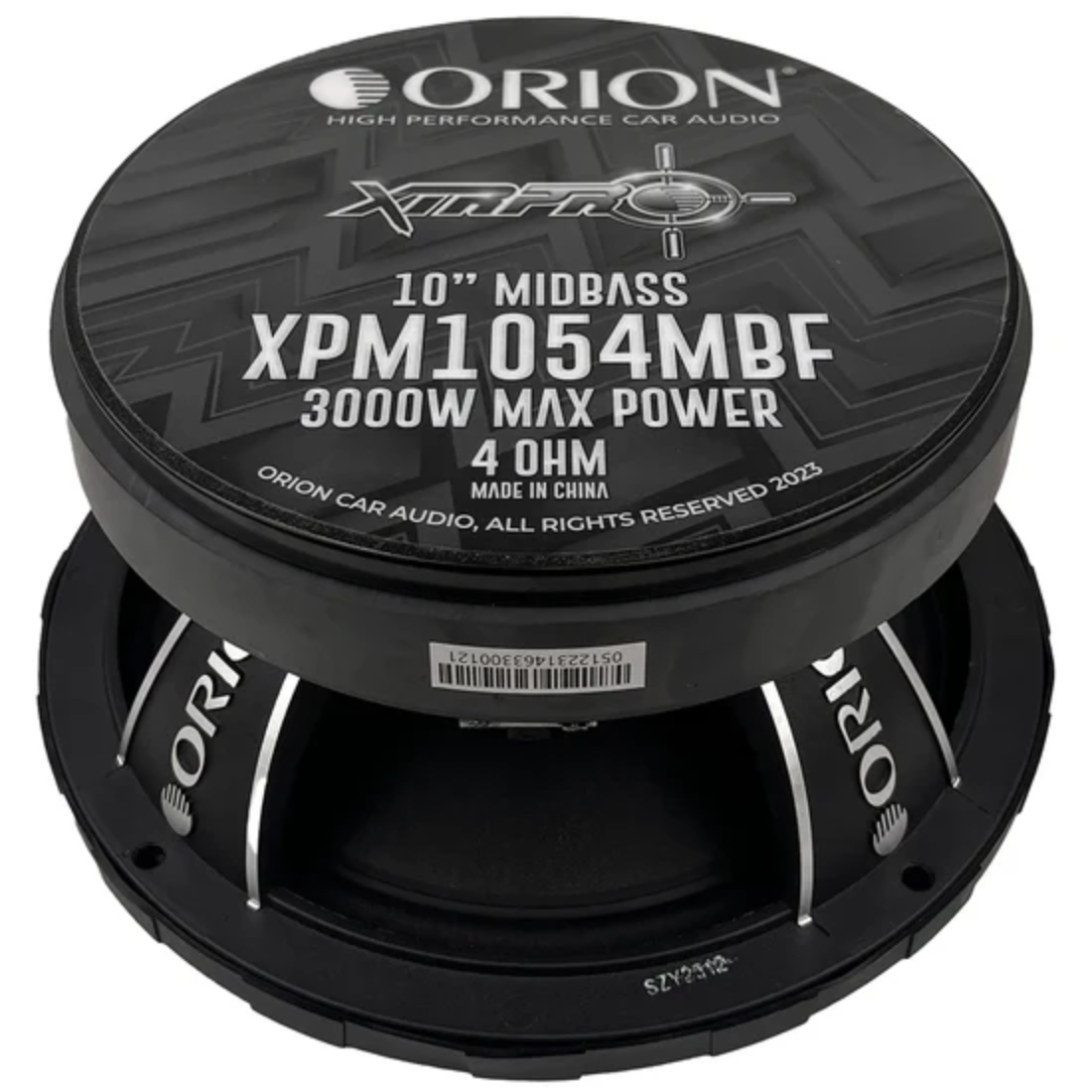 Orion XPM1054MBF 10" 3000W Max 4-Ohm Car Audio Midbass Speaker (Single)