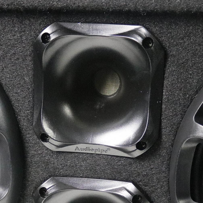Audiopipe AP-CHULD-102 Sealed Enclosure w/ (2) 10" Speakers & (2) 4.5" Drivers
