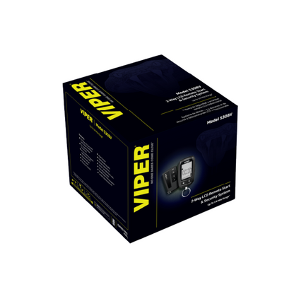 Viper 5308V 2-Way LCD 2-Way Remote Start & Security System Up to 1/4 Mile Range