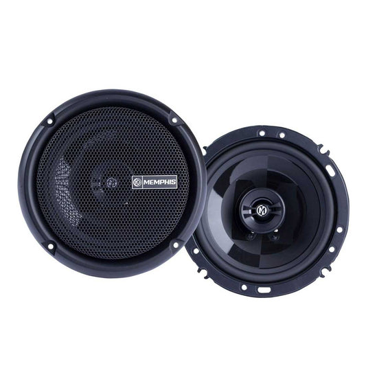 Memphis Audio PRX602 6.5" 2-Way 100W Max Coaxial Speakers w/ Swivel Tweeters