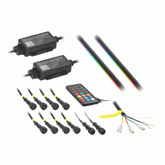 Heise HE-AMB-2DR Chasing LED Ambient Door Lighting Kit w/ Chasing Controller