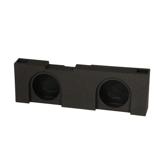 QPower QBGMC14212 4DOOR 2Hole 12" Ported Sub Box for GM/Chevy Crew Cab 2014-2018