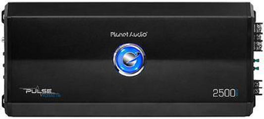 Planet Audio PL2500.1M 2500 W Max Monoblock Class A/B Car Stereo Power Amplifier
