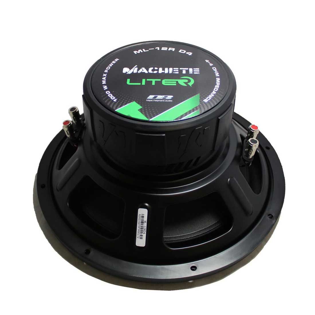 Deaf Bonce ML-12R D4 12" 1000W Max Dual 4-Ohm Voice Coil DVC Car Audio Subwoofer