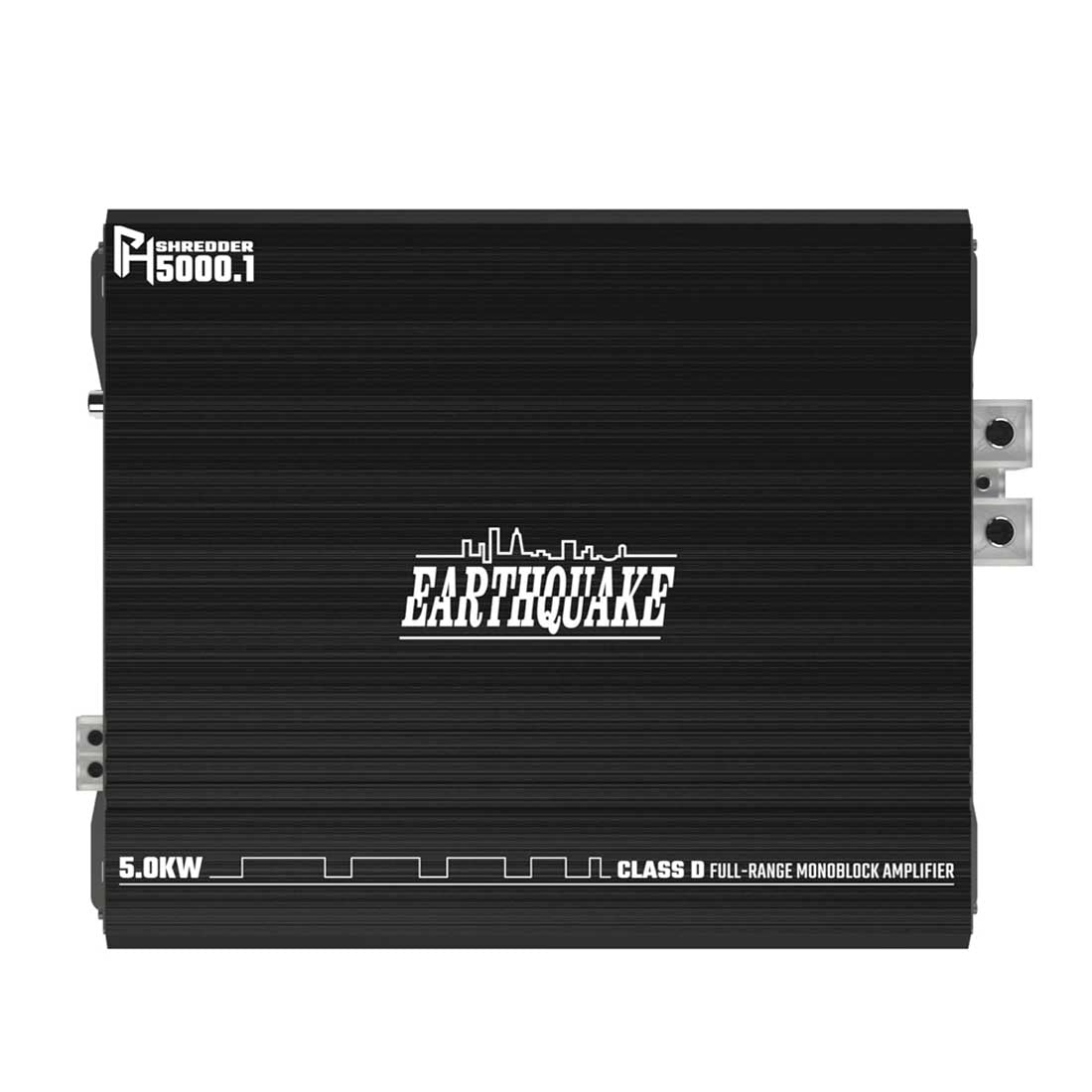 Earthquake Sound PHS5000.1 Monoblock 5500W RMS Class-D 1-Ohm Stable Amplifier