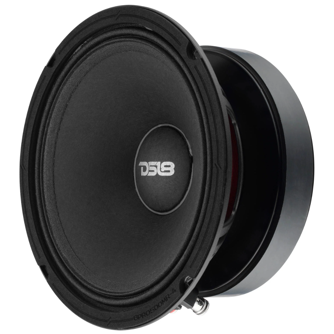 DS18 6PRO500MR-4 6.5" 500W Max 4-Ohm Midrange Car Audio Loudspeaker (Single)