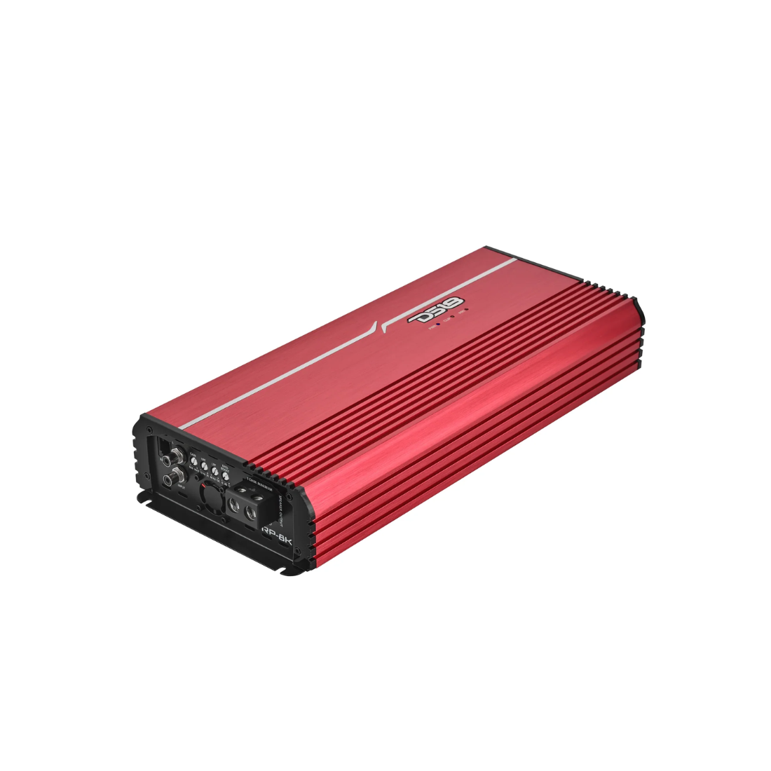 DS18 FRP-8K/RD Monoblock 8000W RMS Class-D Full-Range Car Amplifier (Red)
