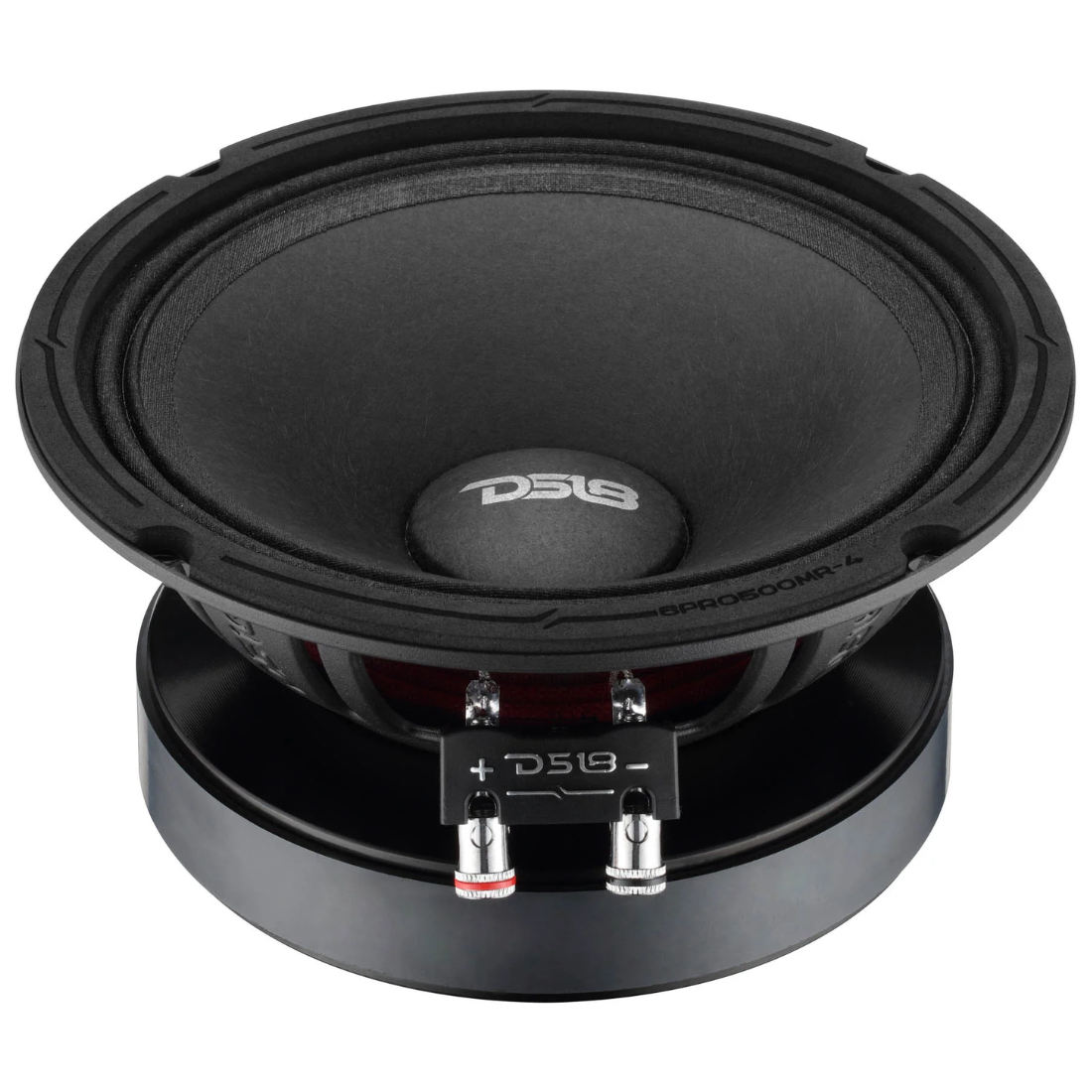 DS18 6PRO500MR-4 6.5" 500W Max 4-Ohm Midrange Car Audio Loudspeaker (Single)