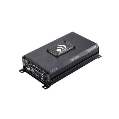 Massive Audio GT1 1-CH Monoblock 1040W Peak 1-Ohm Stable Class-D Car Amplifier