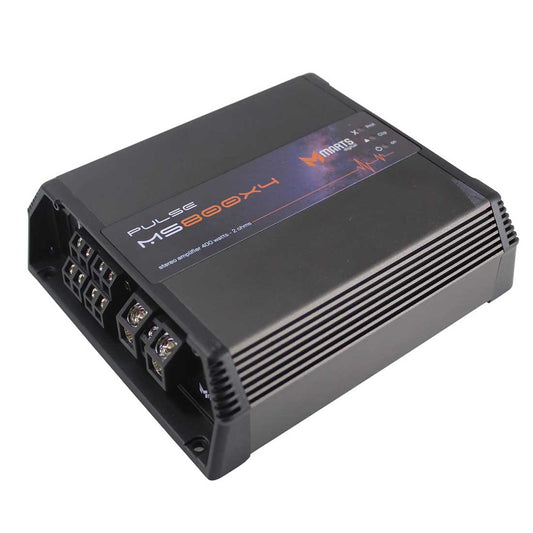 Marts Digital MS800X4 4-Channel 800W RMS 2-Ohm Full-Range Class-D Car Amplifier