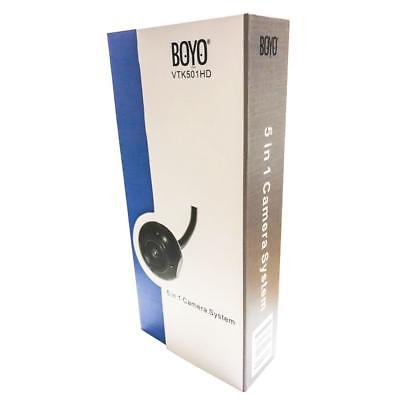 Boyo VTK501HD 5 in 1 CMOS HD Back-Up Camera System w/ 5 Mounting Options