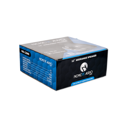 Nemesis Audio NA-12MR 12" 1200W 4-Ohm 3" VC Car Midrange Speaker (Single)