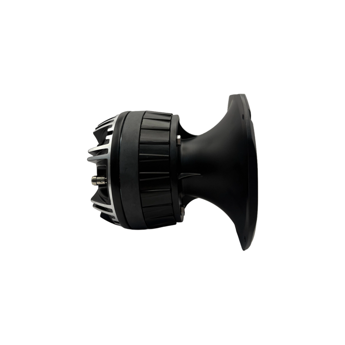 SoundQubed HDX-2HDT-8 6" Aluminum Short Horn Diffuser w/ 2" VC Titanium Driver