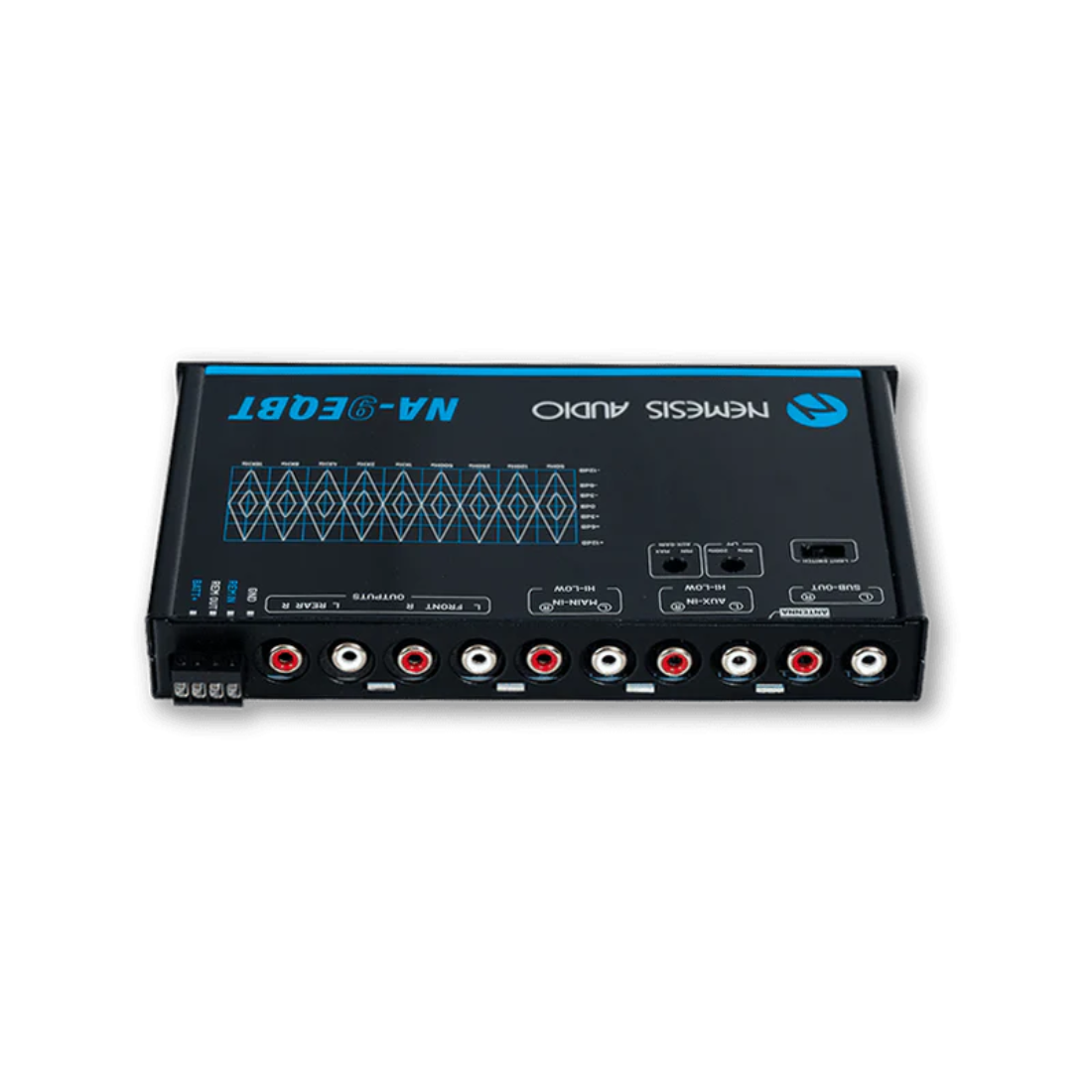 Nemesis Audio NA-9EQBT 9-Band Bluetooth Car Stereo Equalizer w/ 6V RMS Output
