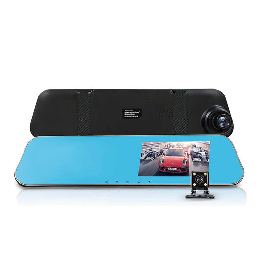Pipeman's IS-RVDVR-43 4.3" Rear-View Mirror Monitor w/ Digital Video Recorder