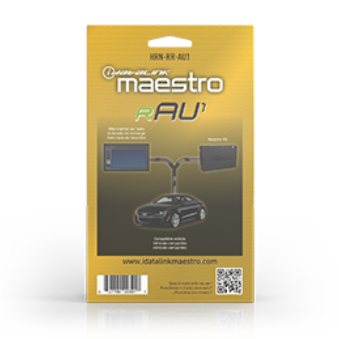 iDatalink Maestro HRN-RR-AU1 Car Stereo SWC Retention T-Harness for 2001-15 Audi