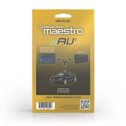iDatalink Maestro HRN-RR-AU1 Car Stereo SWC Retention T-Harness for 2001-15 Audi