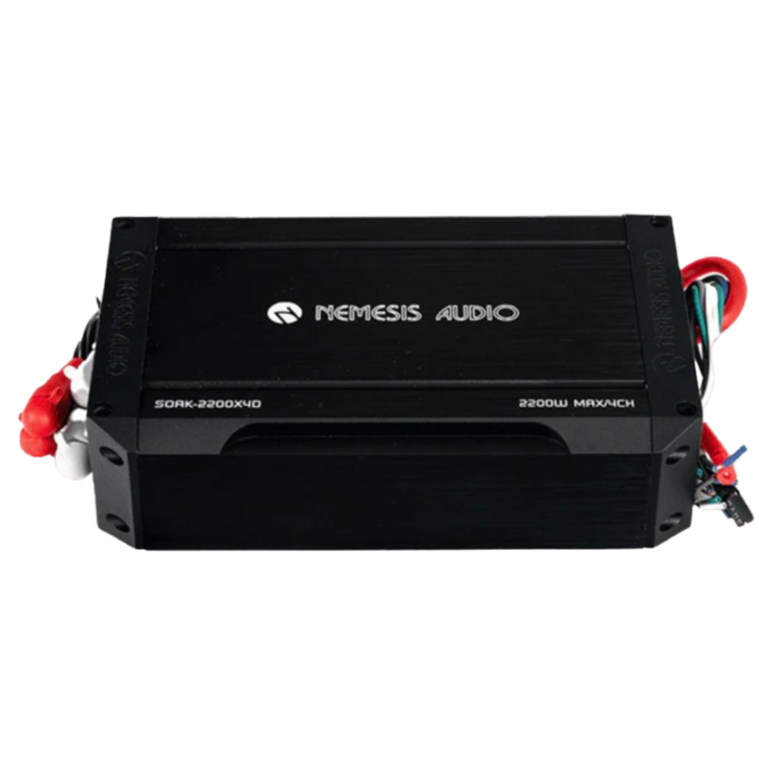 Nemesis Audio SOAK-2200X4D 4-CH 2200W Max Class-D Full-Range Marine Amplifier