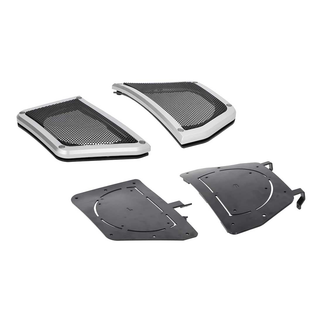 Heise JP-1018 Lower Dash Speaker Grille Cut-ins - Fits Select Jeep 2018-2023