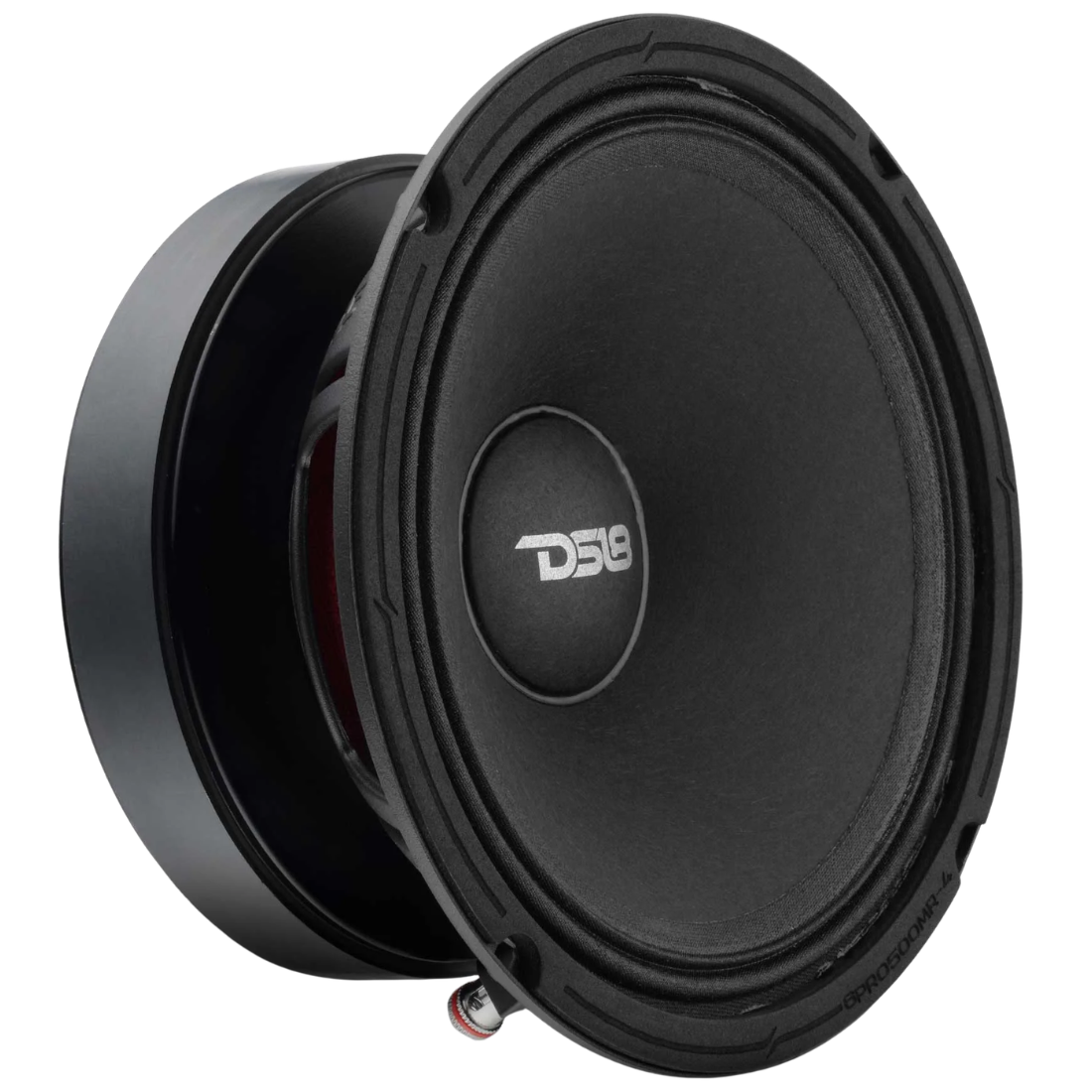 DS18 6PRO500MR-4 6.5" 500W Max 4-Ohm Midrange Car Audio Loudspeaker (Single)