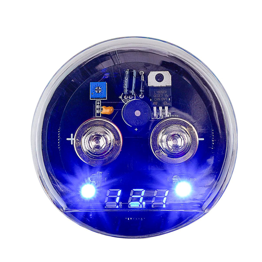 Audiopipe ACAP-D3500 3.5 Farad Capacitor w/ Digital Display & Status Indicator