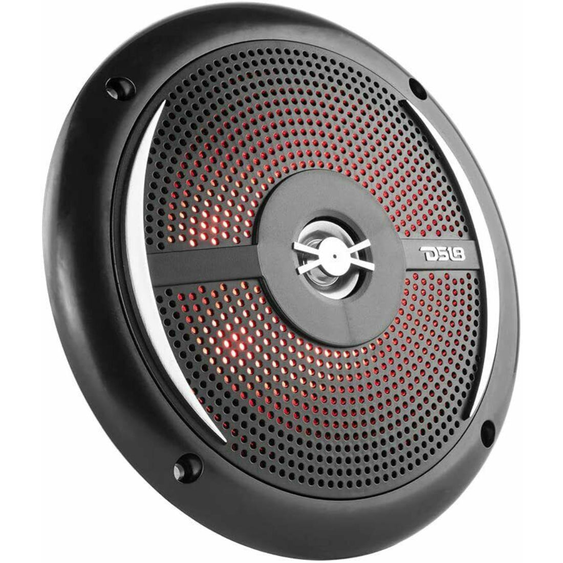 DS18 NXL-6SL/BK HYDRO 6.5" 100W Max 2-Way 4-Ohms Marine Slim Speaker (Black)