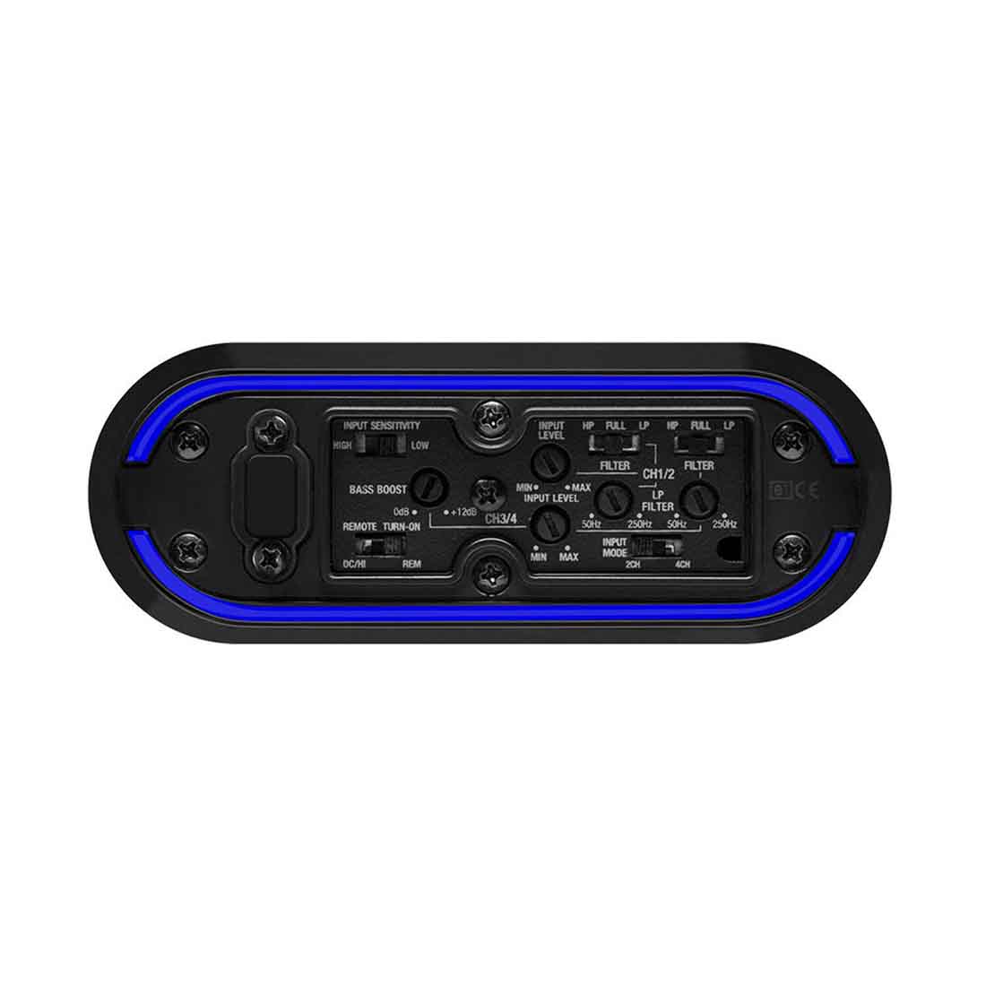 Boss Audio MPD380.4 4-Channel 380 Watts Class-D Full Range Marine Amplifier