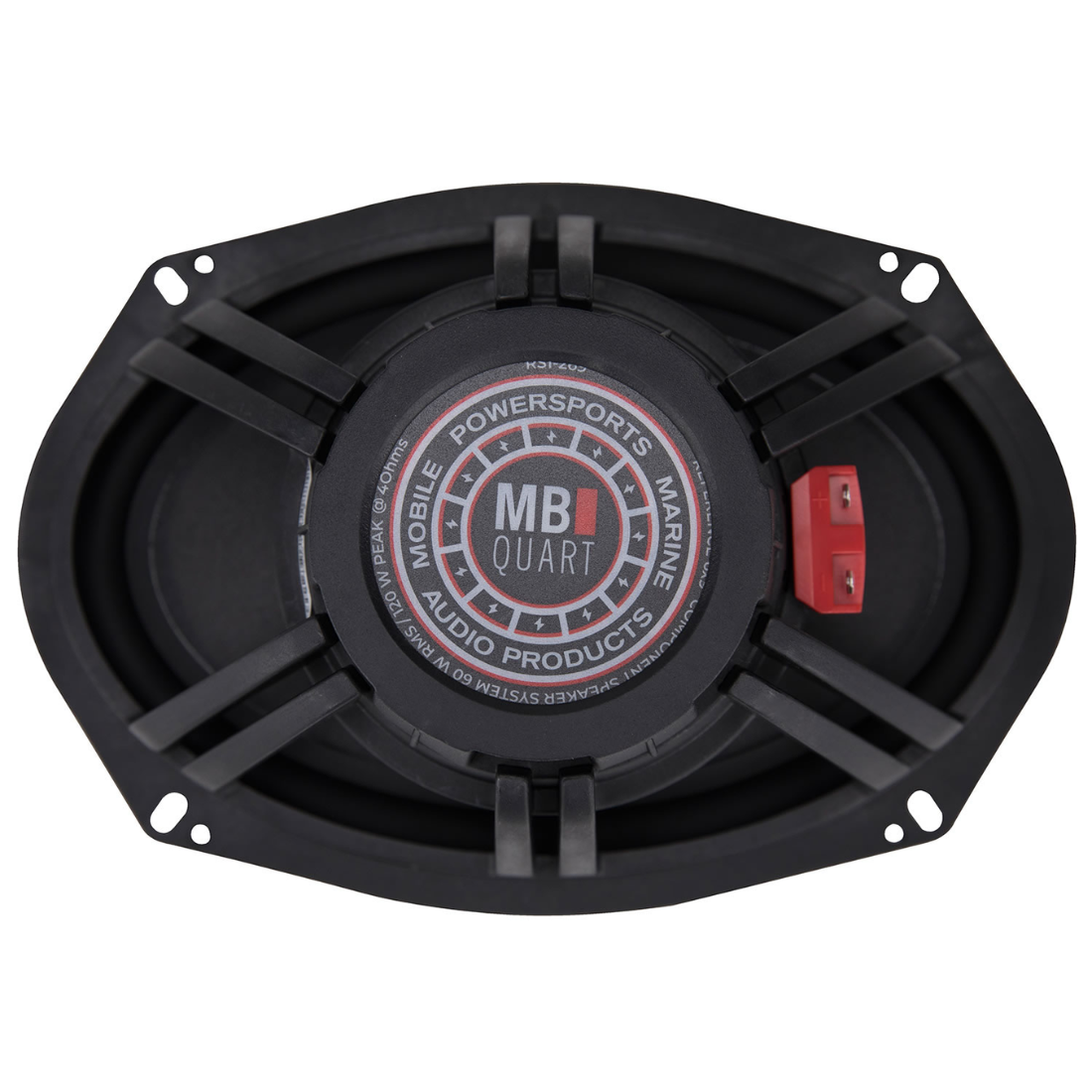 MB Quart RS1-269 6" x 9" 2-Way 240W Peak 4-Ohm Car Component Speaker System