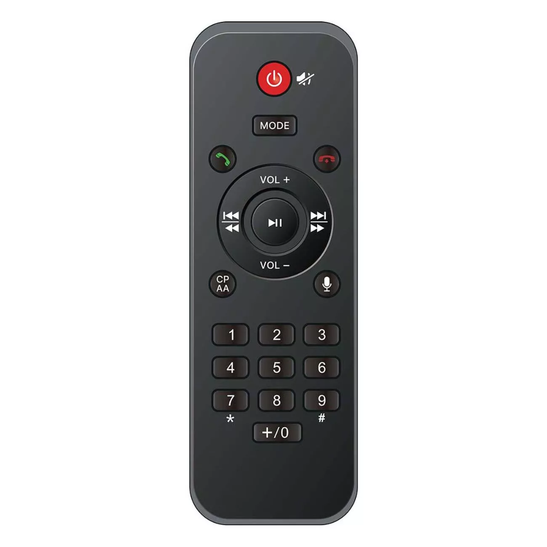 Power Acoustik CPAA70MW 7" 2-DIN Receiver w/ Wireless Apple CarPlay/Android Auto