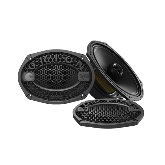Orion XMT69.2 6" x 9" 1600W Max 2-Ohm Water Resistant Midrange Speakers (Pair)