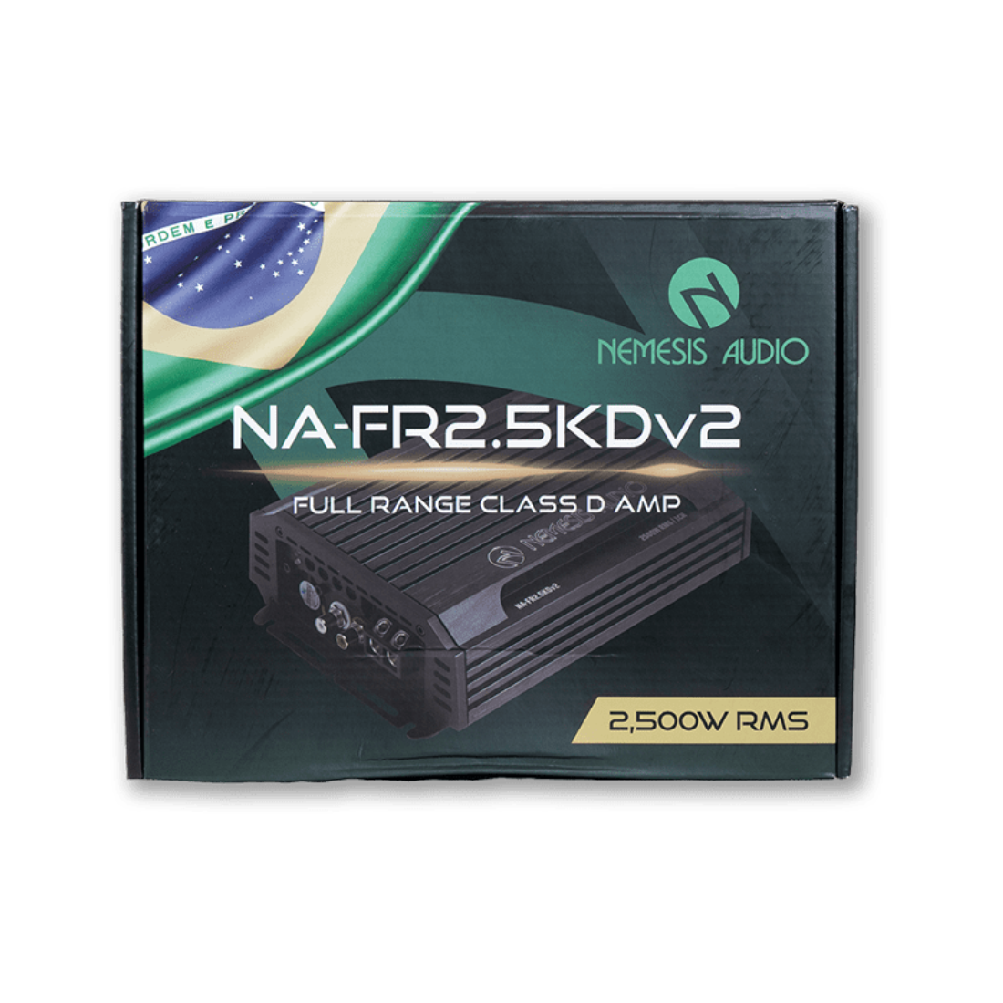 Nemesis Audio NA-FR2.5KDV2 Monoblock 2690W RMS Full-Range Class-D Car Amplifier